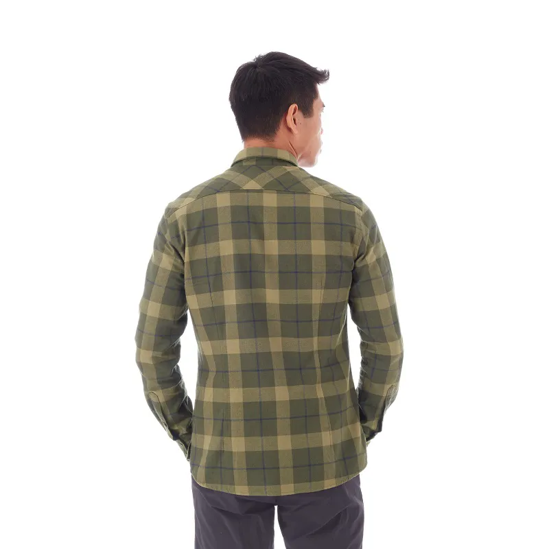 Mammut Mens Alvra Longsleeve Shirt Iguana-Boa-2